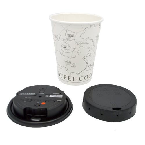 WiFi Coffee Cup Lid DVR