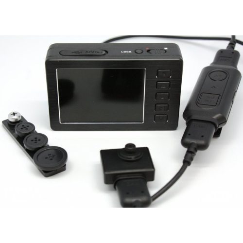 HD DVR with Button Camera Set